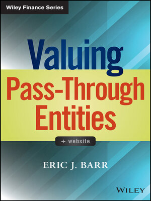 cover image of Valuing Pass-Through Entities